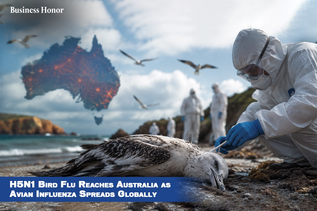 H5N1 Bird Flu Reaches Australia as Avian Influenza Spreads Globally